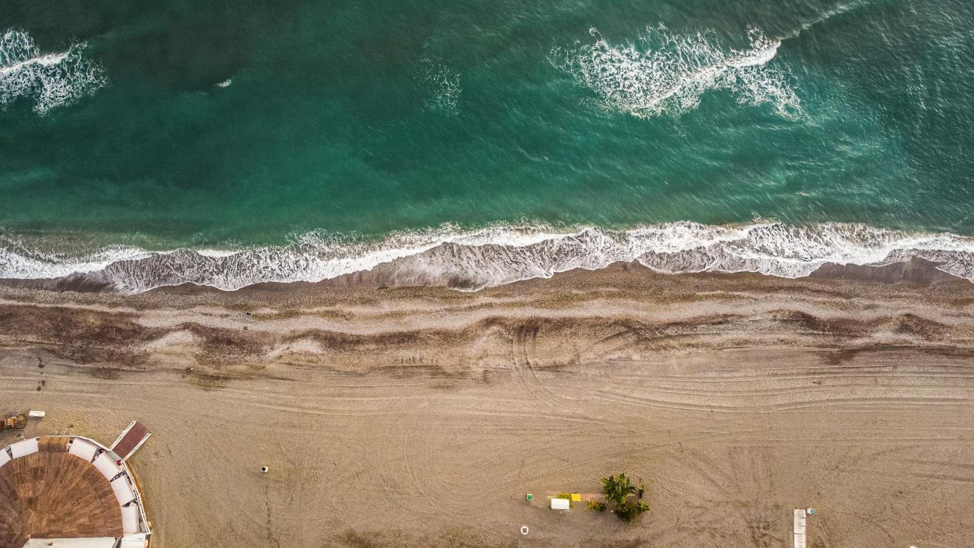 Laguna Beach Wohnung Mit Freiem Meerblick Torrox Exterior foto